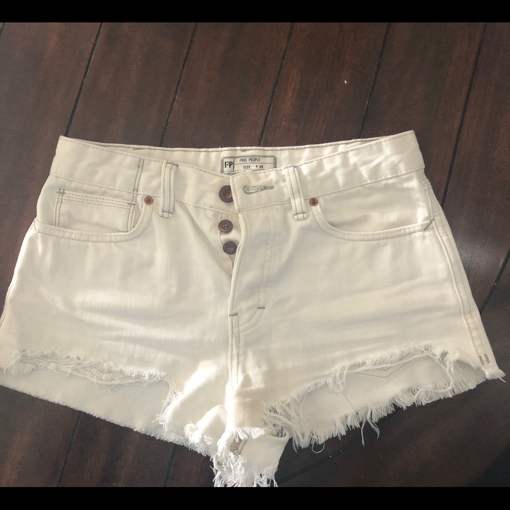 White Shorts